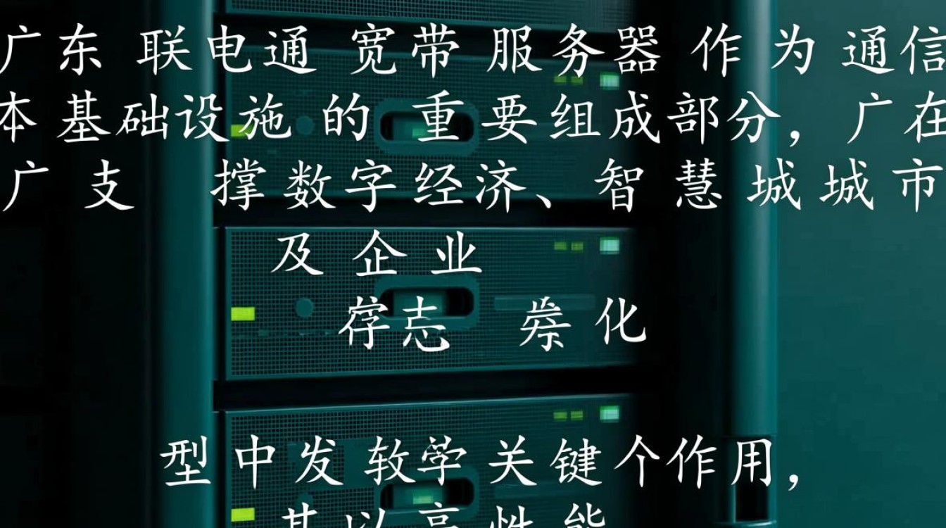 广东联通宽带服务器如何选择更稳定高效？