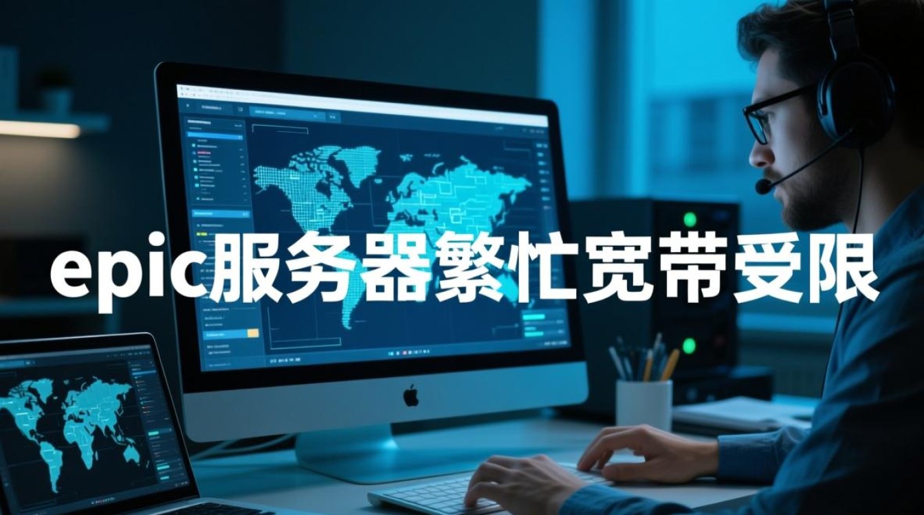 Epic服务器繁忙宽带受限怎么办？如何解决卡顿问题？