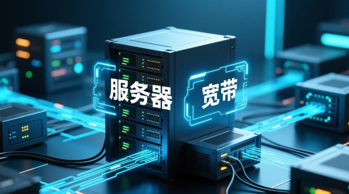 服务器跟宽带的区别