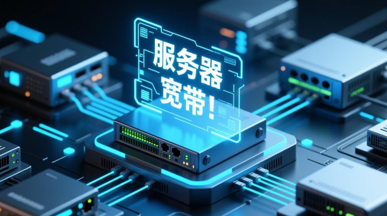 服务器跟宽带的区别