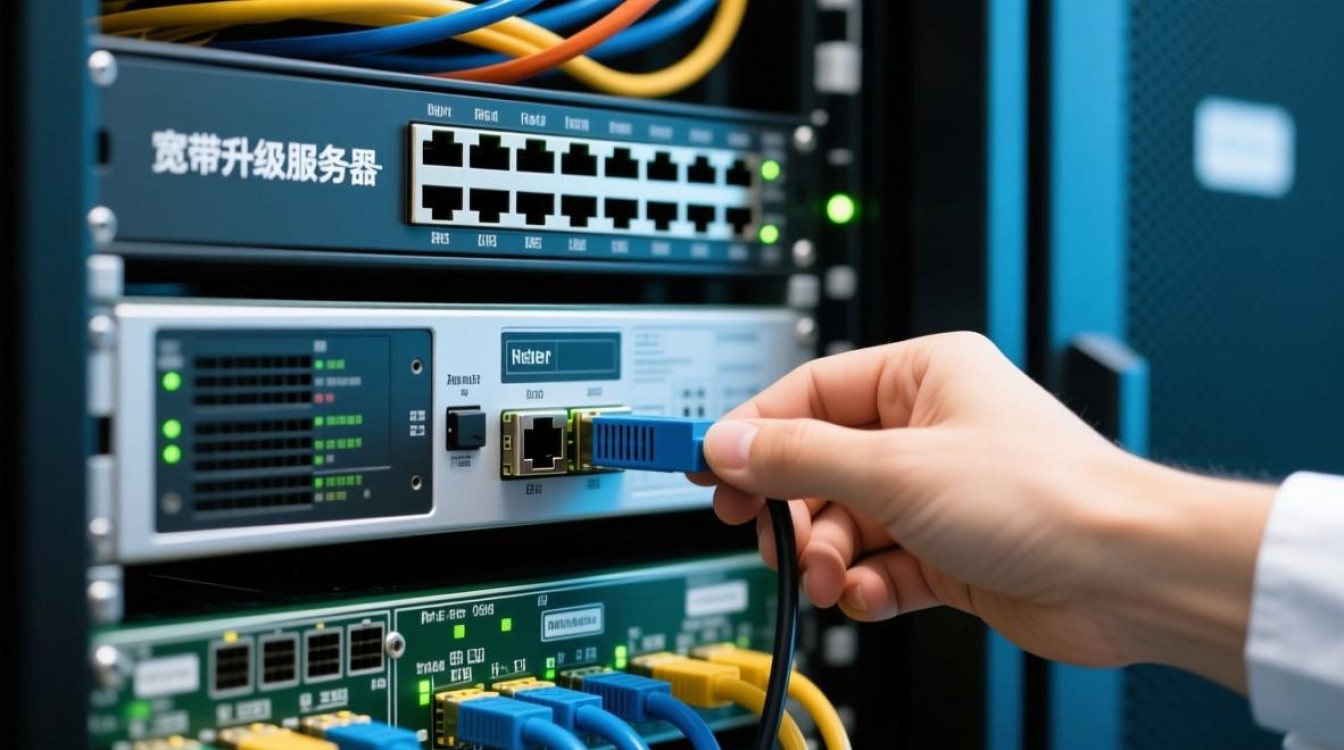 宽带升级服务器怎么设置