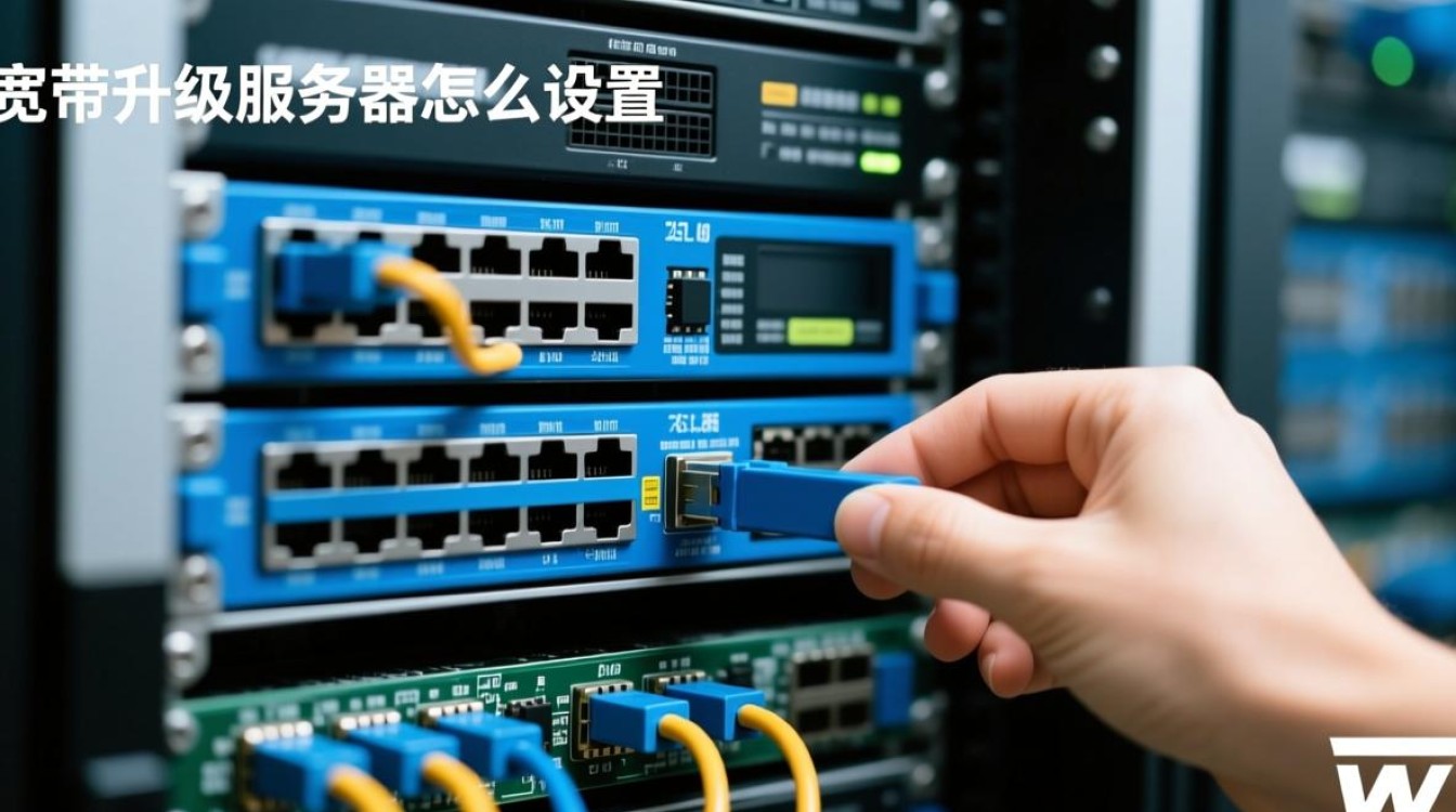 宽带升级服务器怎么设置