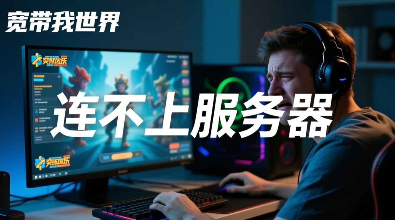 宽带我世界连不上服务器怎么办？解决方法有哪些？