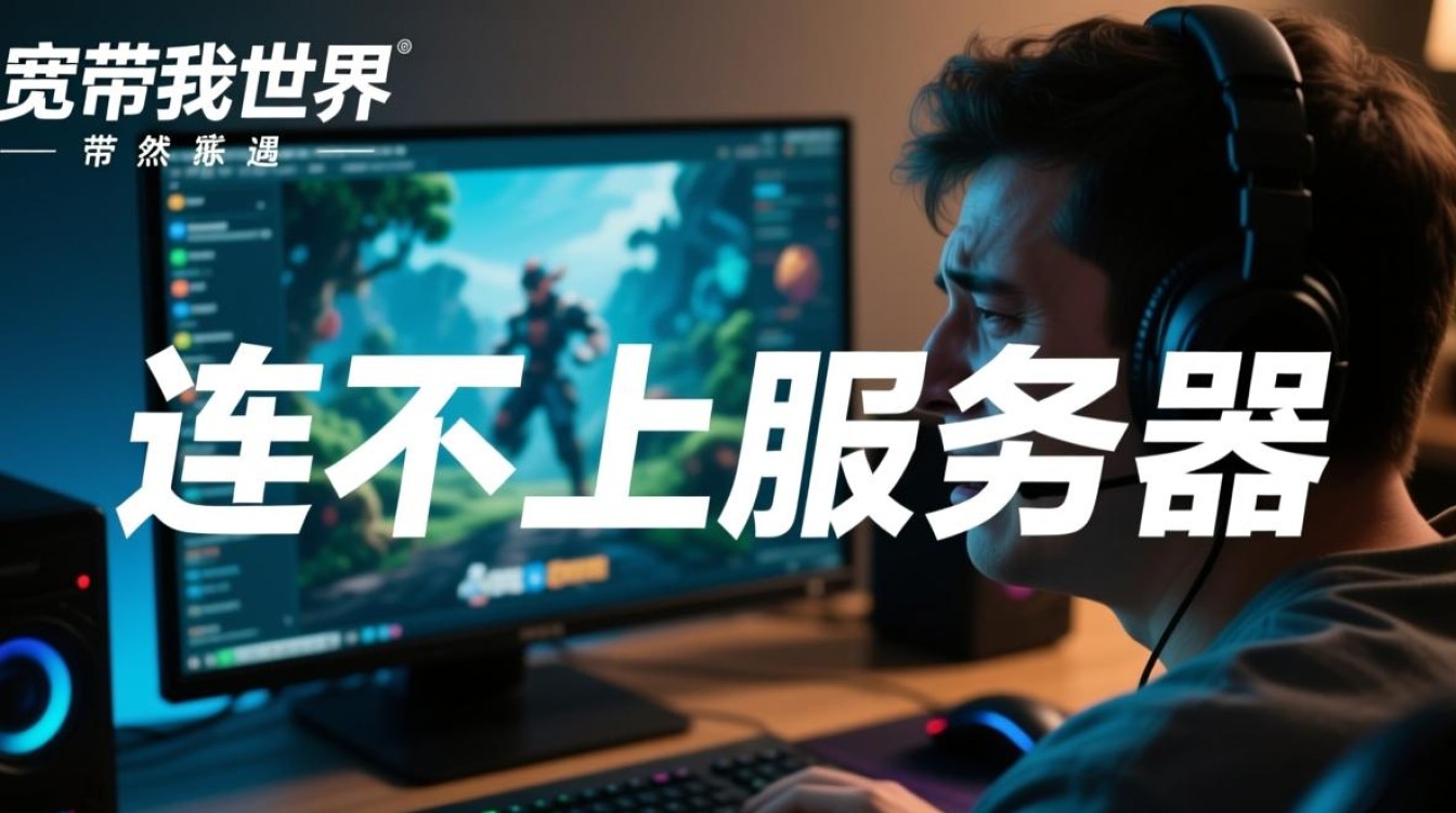 宽带我世界连不上服务器怎么办？解决方法有哪些？