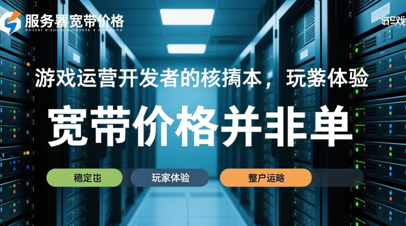 游戏服务器宽带价格多少？2025年最新报价是多少？