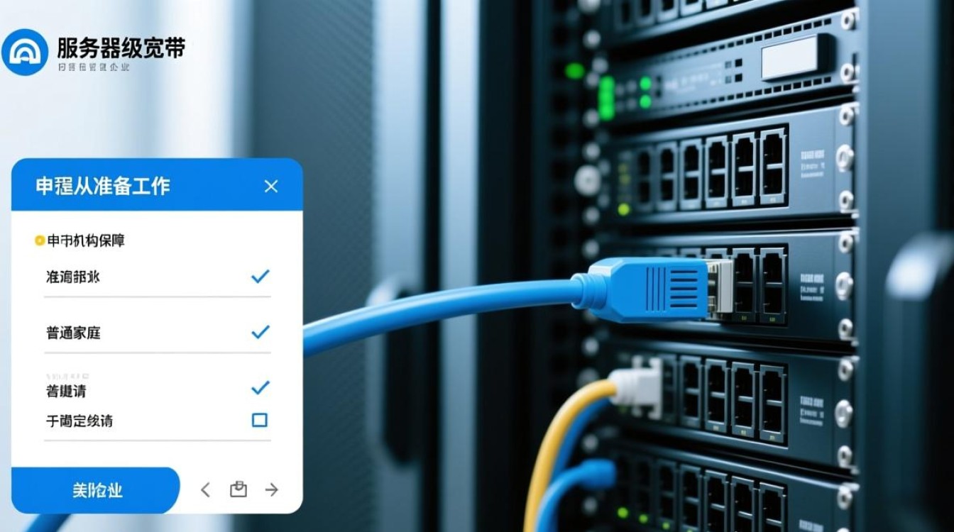如何申请服务器级宽带