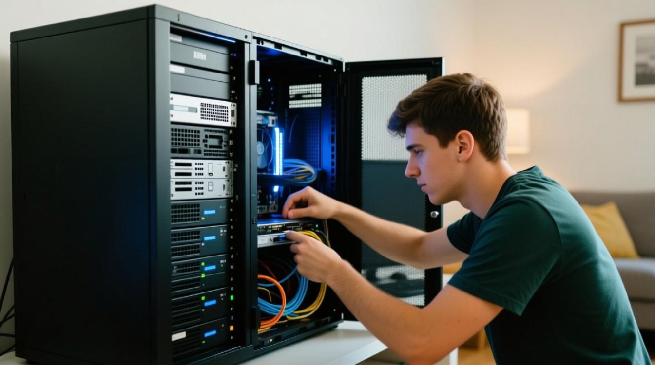 自己搞个服务器 宽带