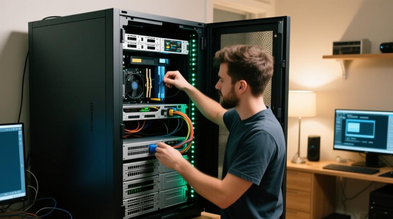 自己搞个服务器 宽带