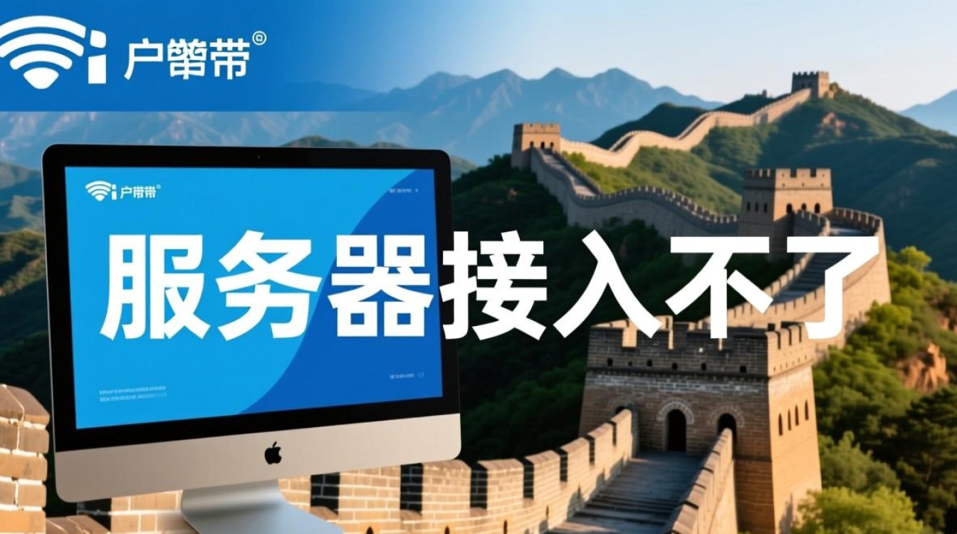 长城宽带服务器接入不了