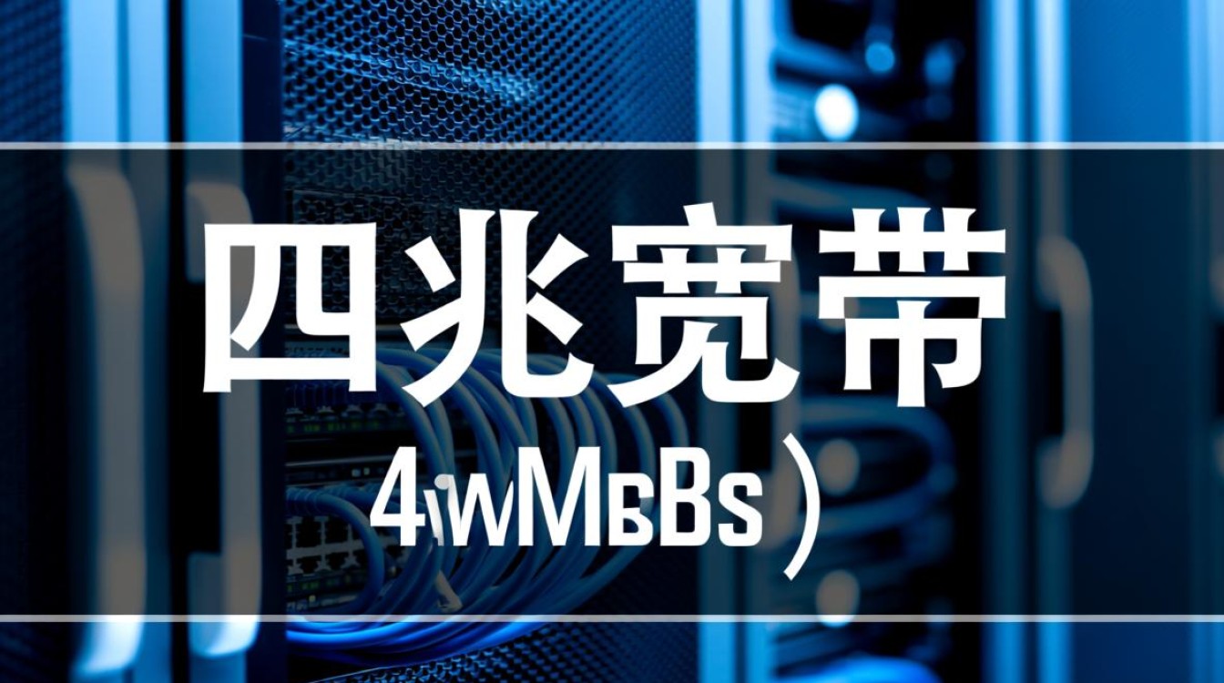 服务器四兆宽带实际网速多少？