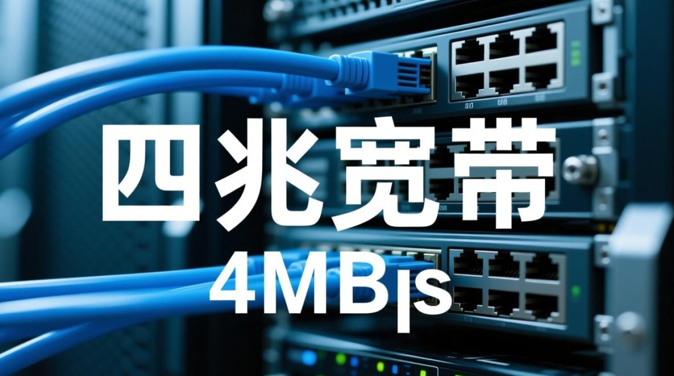 服务器四兆宽带实际网速多少？