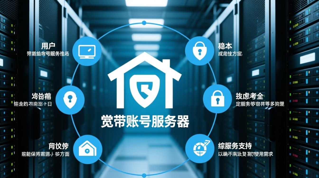 宽带账号服务器怎么选 宽带账号服务器怎么选
