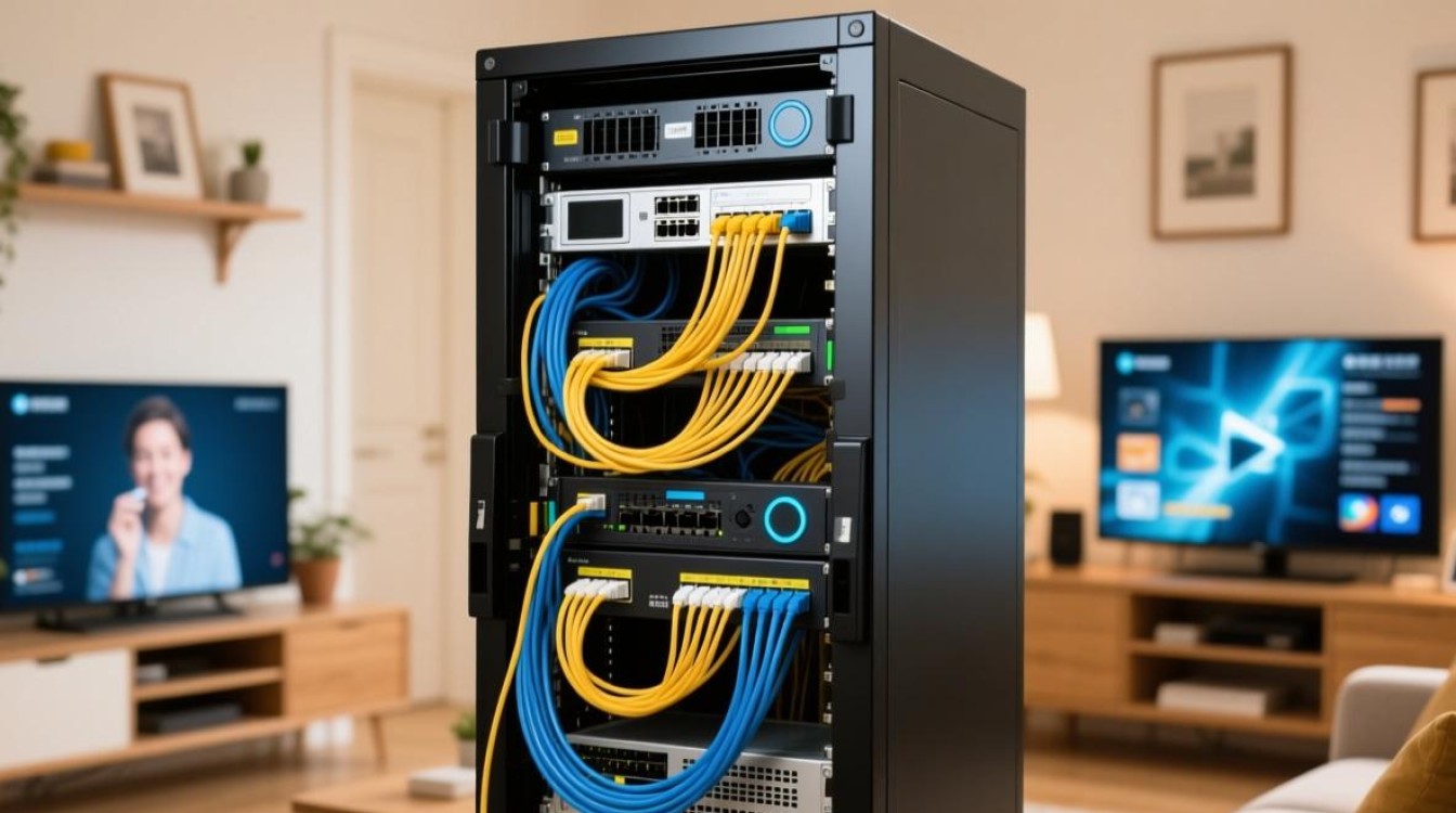 家庭宽带架设光纤服务器