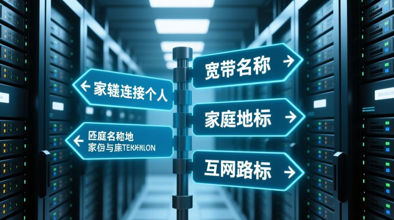 宽带 服务器名称和地址