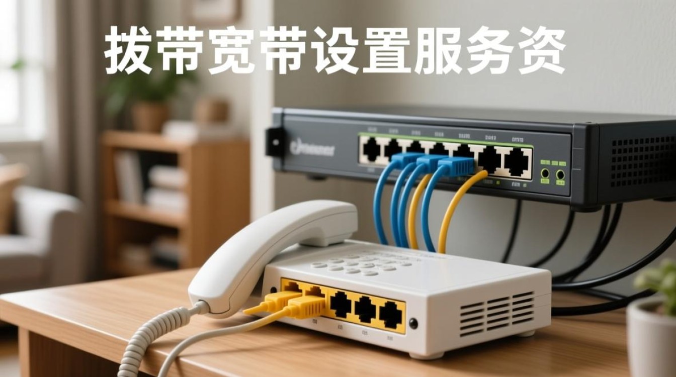 拨号宽带怎么设置服务器 拨号宽带怎么设置服务器