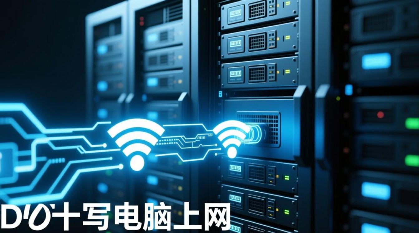 宽带服务器让电脑上网，具体怎么操作和配置？