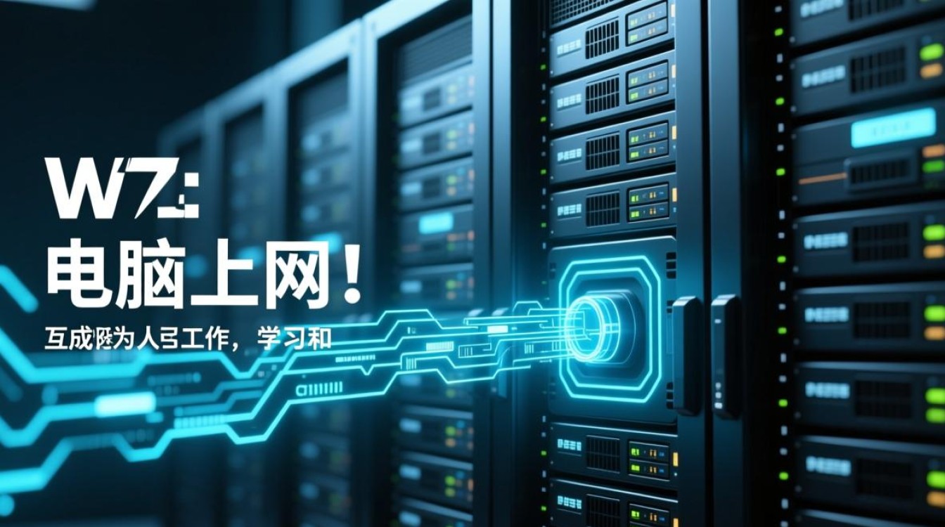 宽带服务器让电脑上网，具体怎么操作和配置？