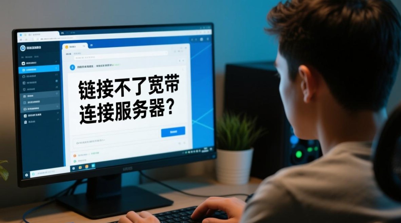 链接不了宽带连接服务器