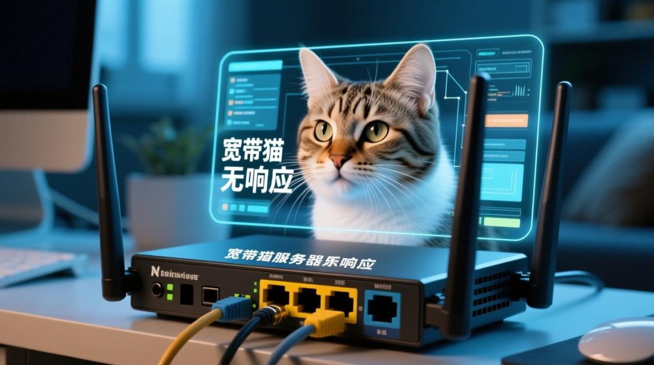 宽带猫服务器无响应怎么办？