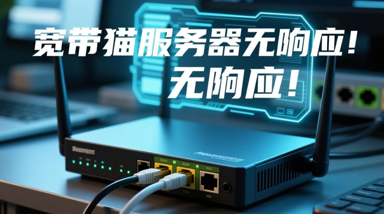 宽带猫服务器无响应怎么办？