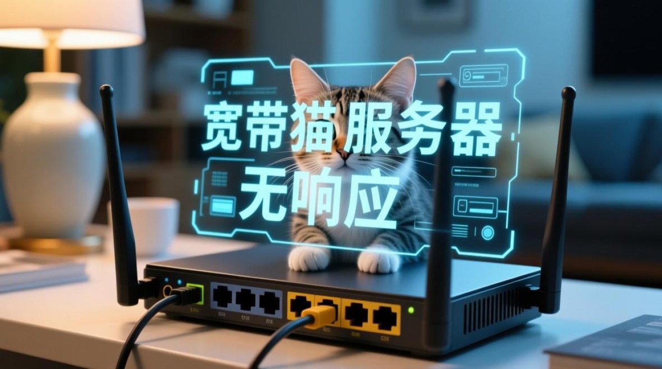 宽带猫服务器无响应怎么办？