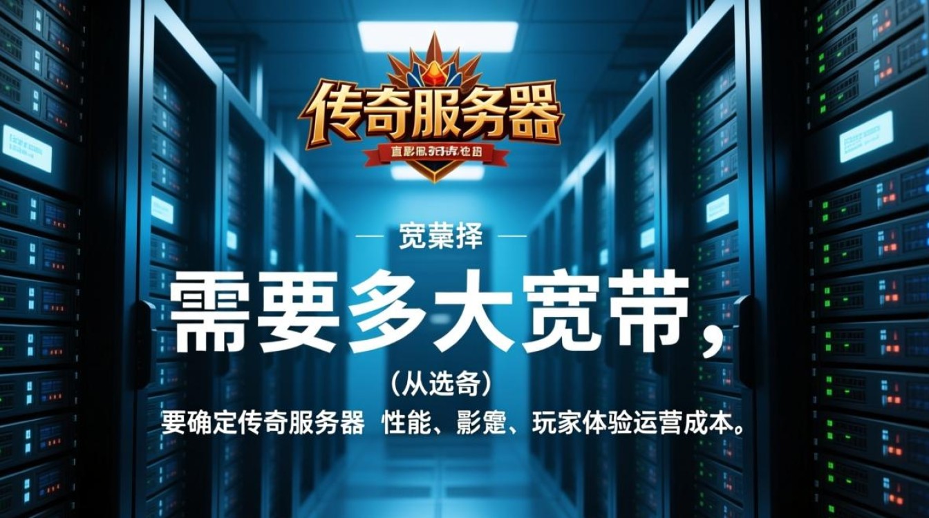 传奇服务器开服需要多大宽带才够用？