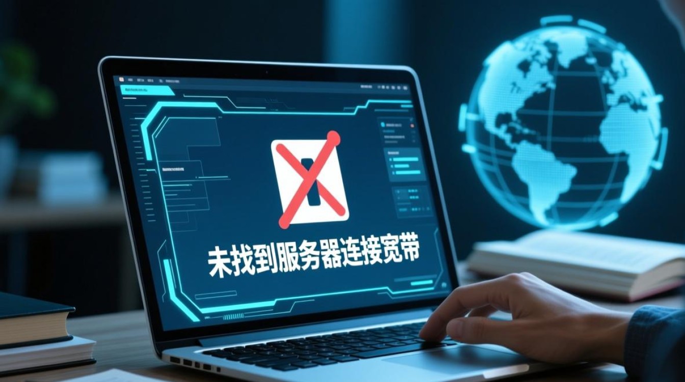 未找到服务器连接宽带