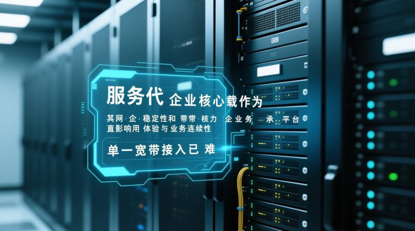 服务器多条宽带接入如何实现负载均衡与故障切换？