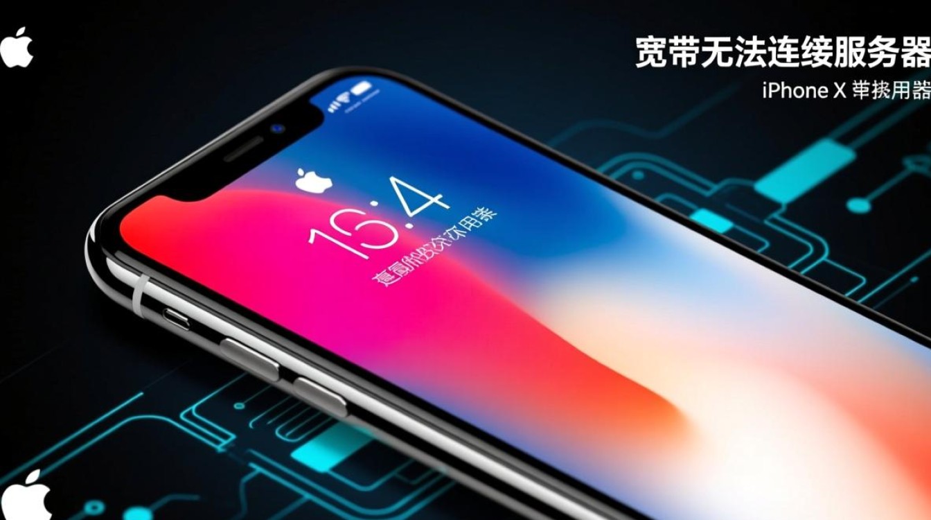 iphonex宽带无法连接服务器