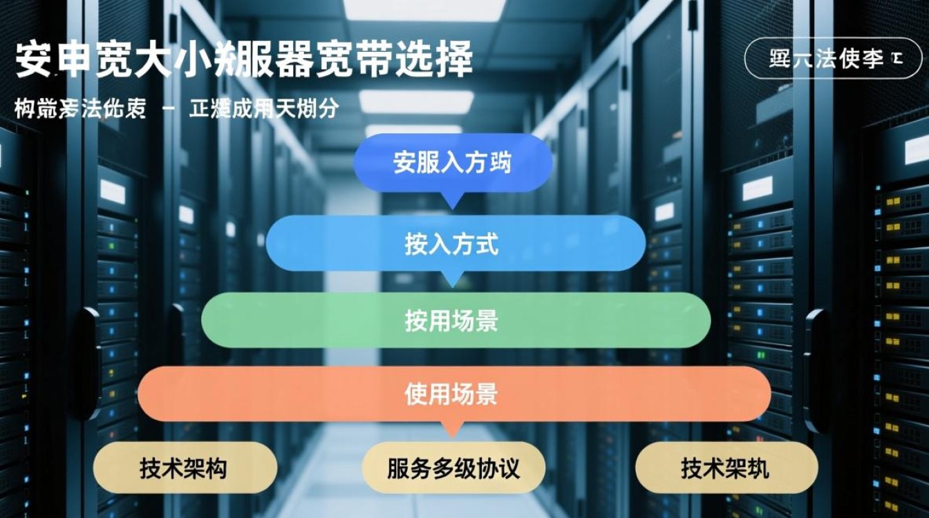 服务器宽带分类方法有