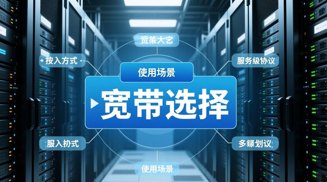 服务器宽带分类方法有