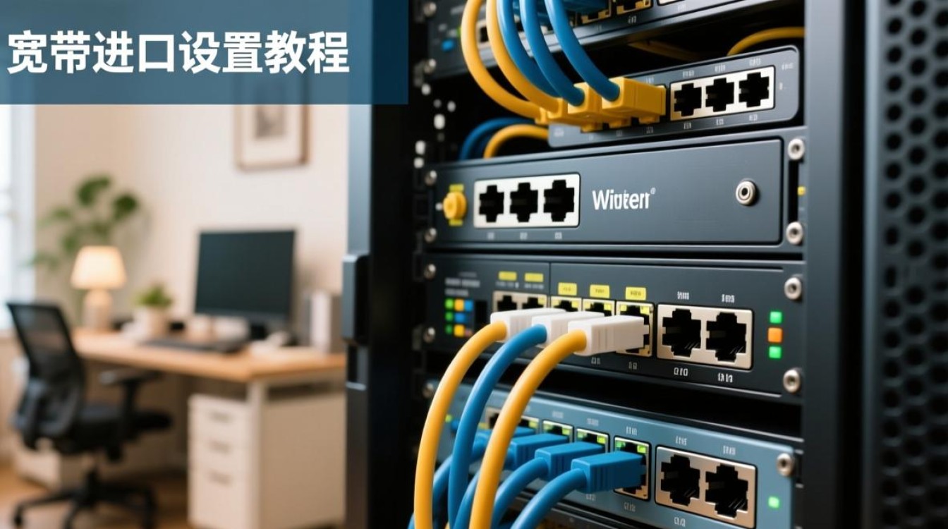 宽带服务器接口设置教程