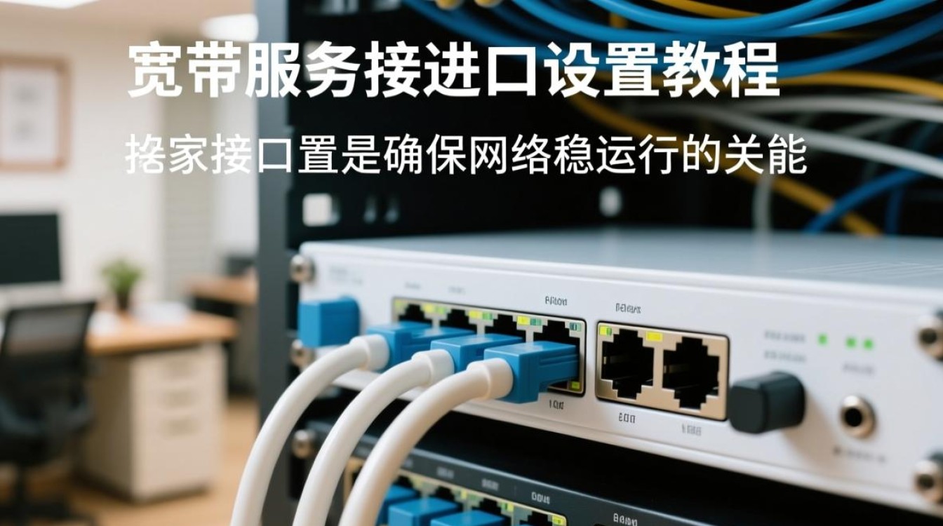 宽带服务器接口设置教程