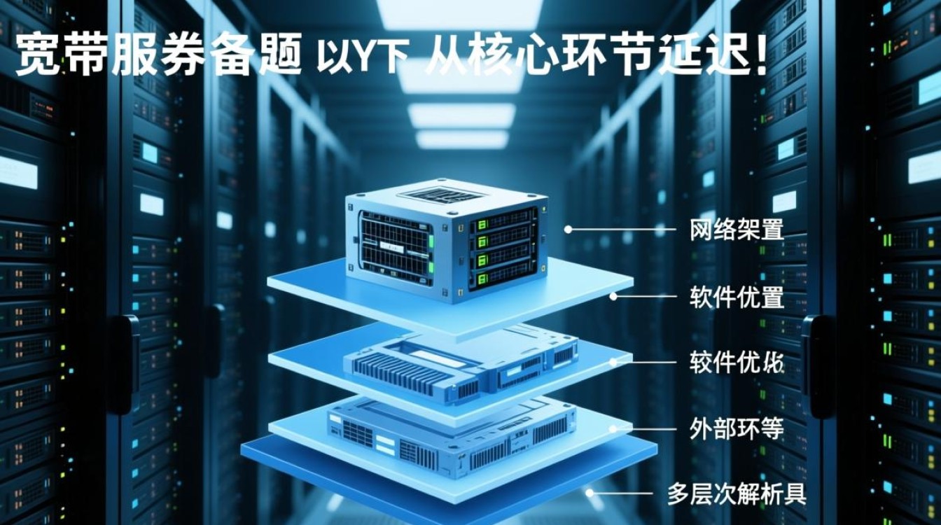 如何有效降低宽带服务器延迟的具体方法有哪些？