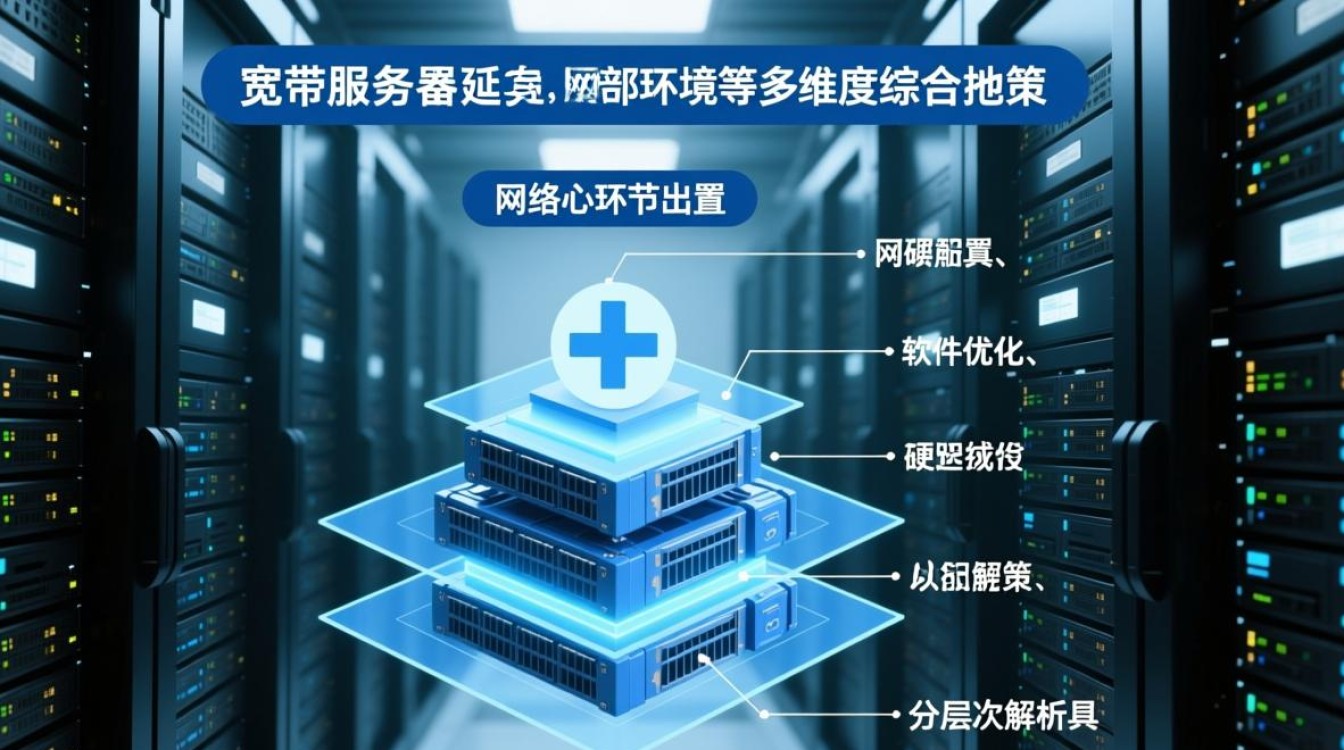 如何有效降低宽带服务器延迟的具体方法有哪些？