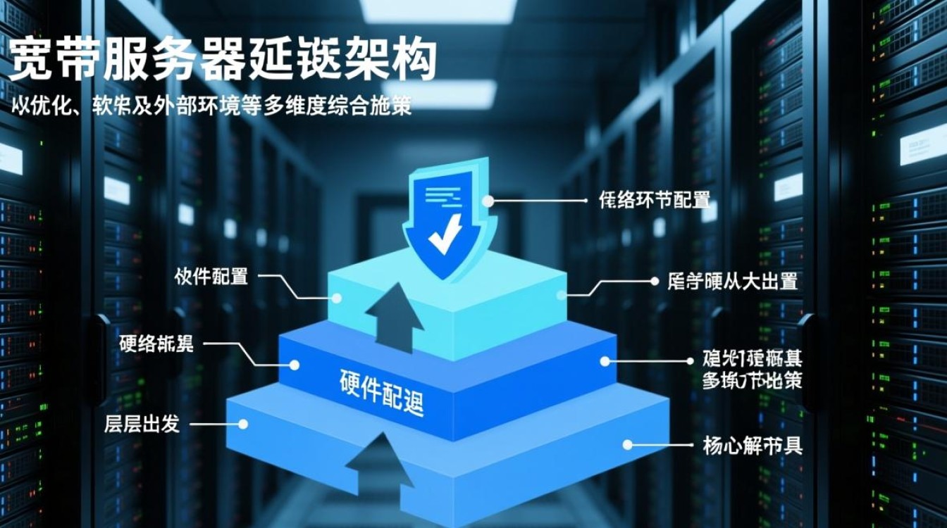 如何有效降低宽带服务器延迟的具体方法有哪些？