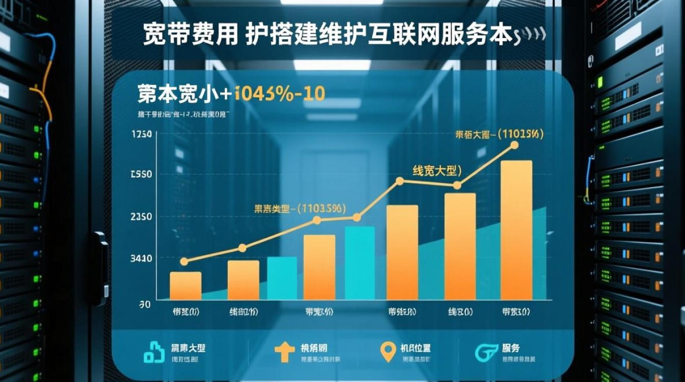 服务器宽带费用每月大概多少钱？不同配置差异大吗？