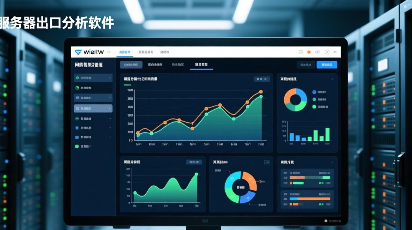 宽带服务器出口分析软件能精准监测哪些流量数据？