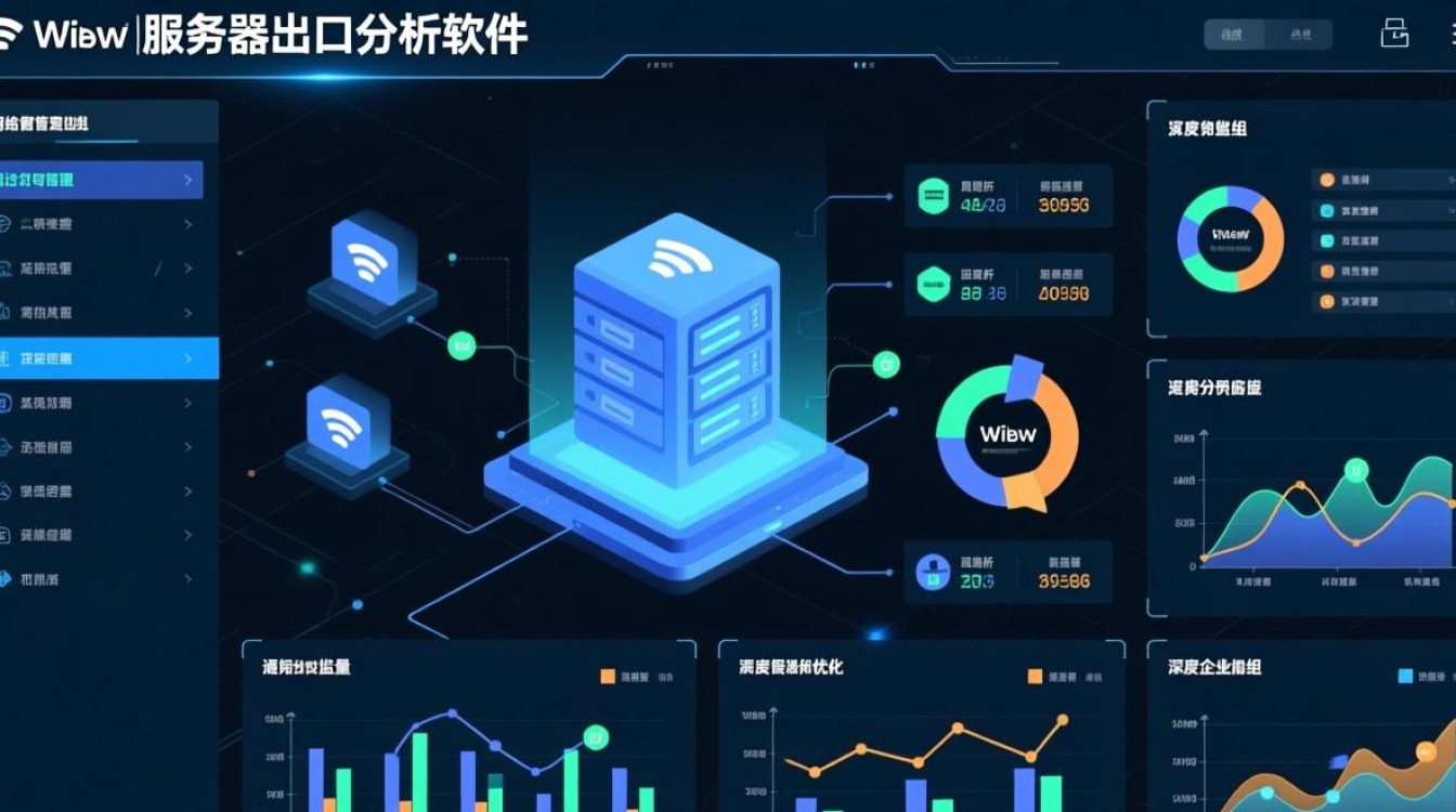 宽带服务器出口分析软件能精准监测哪些流量数据？