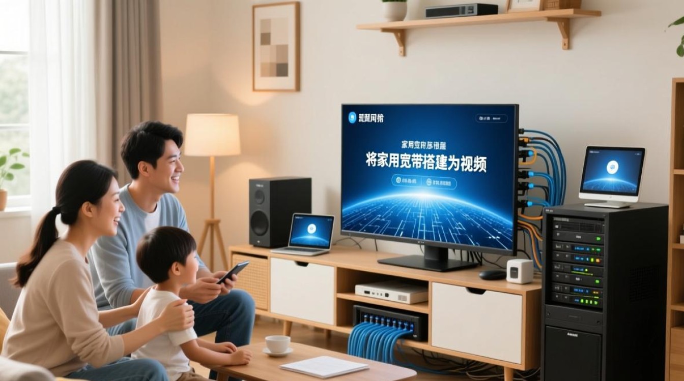 家用宽带做视频服务器，能流畅远程访问吗？