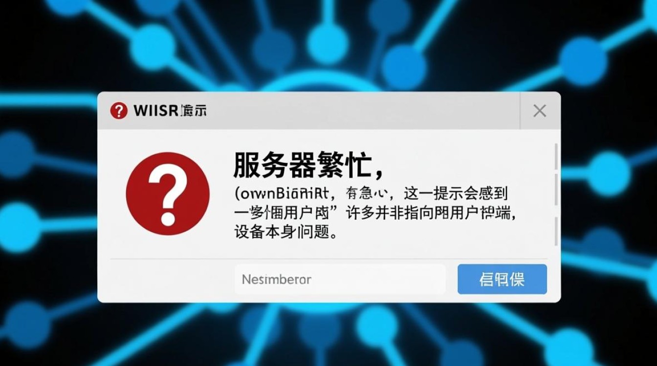 宽带故障显示服务器繁忙