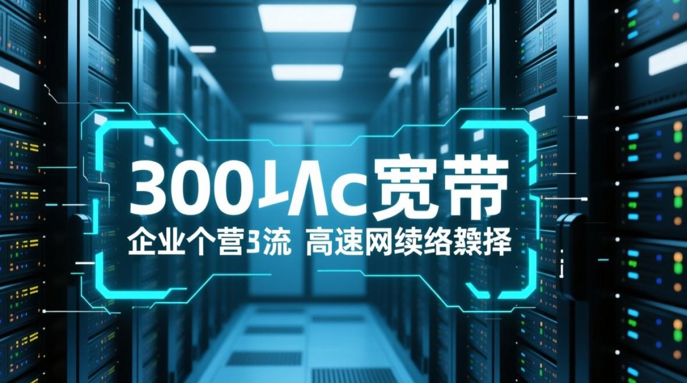 300兆宽带服务器配置需要哪些硬件参数才够用？