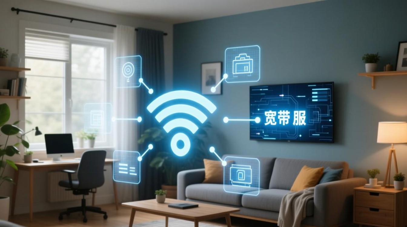 宽带连接属性服务器名称