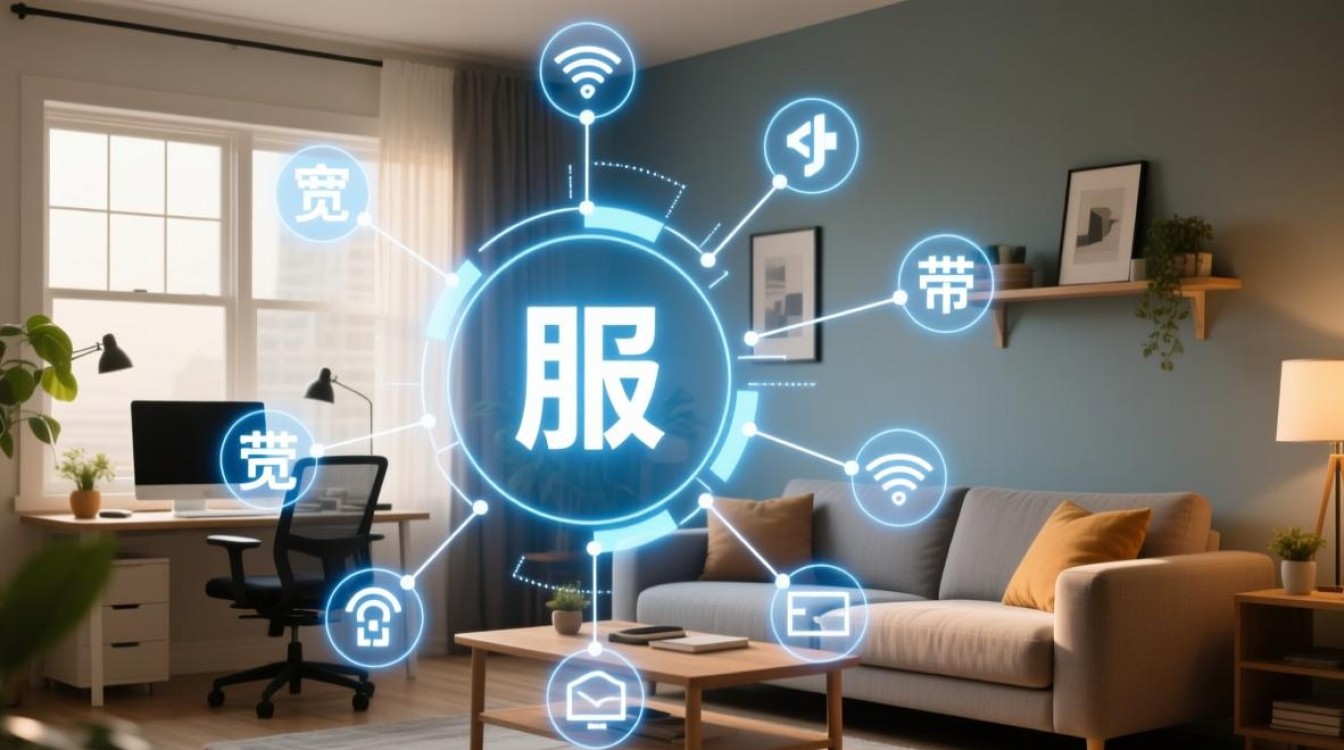 宽带连接属性服务器名称