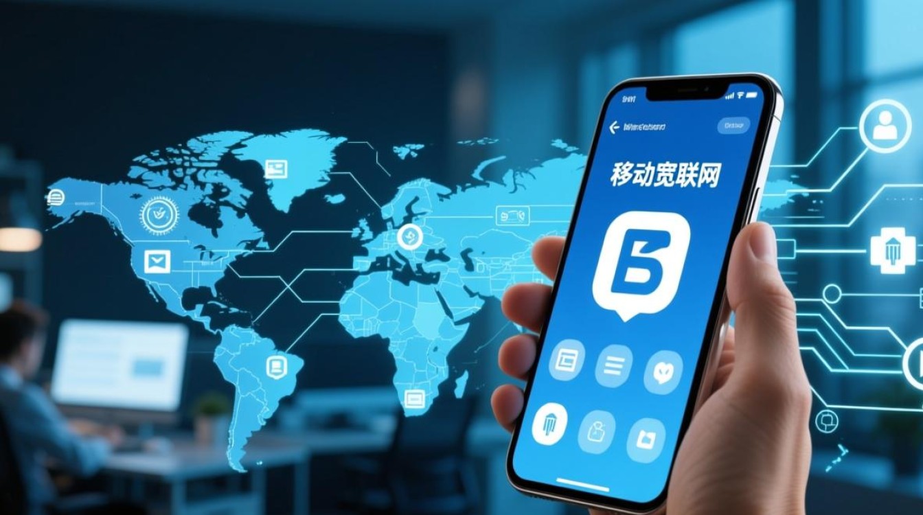 移动宽带是自已服务器