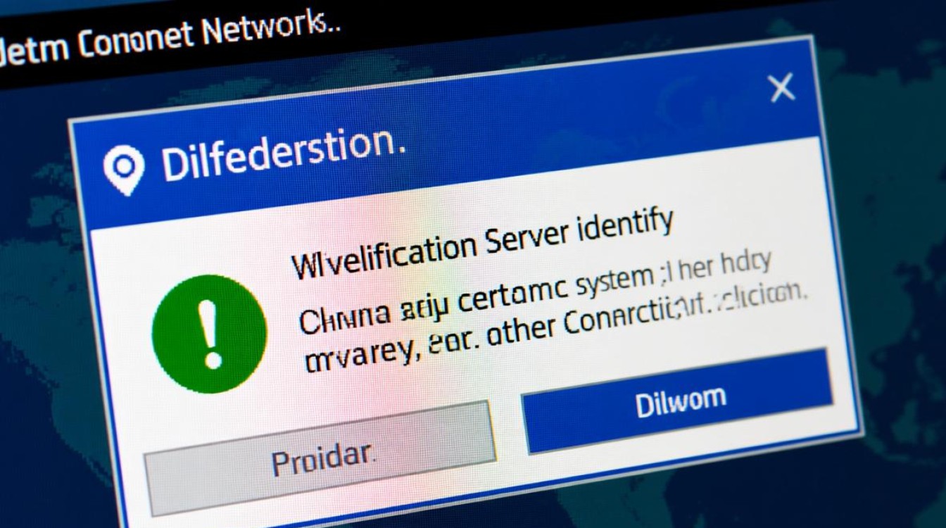 宽带无法验证服务器身份