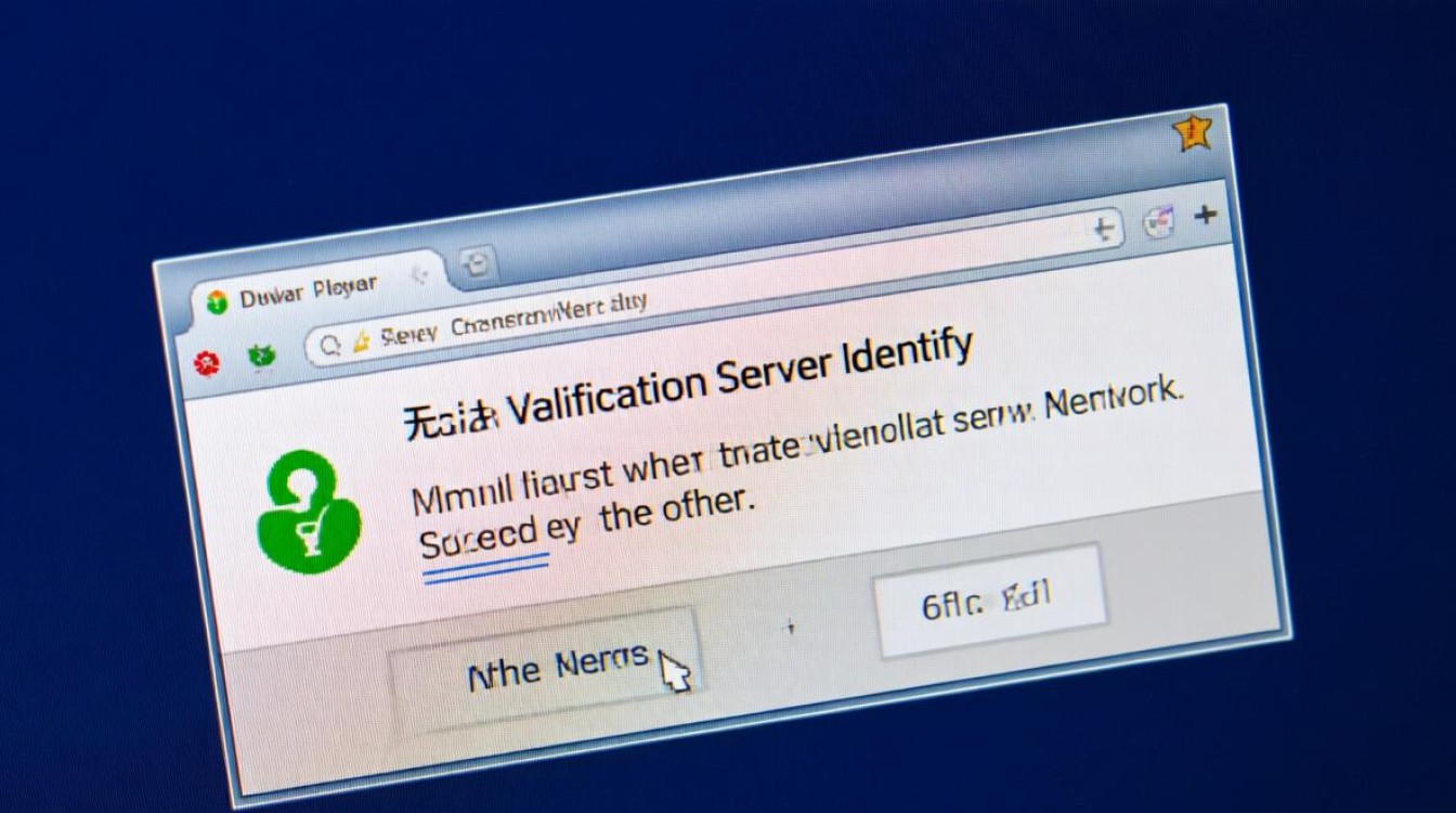 宽带无法验证服务器身份