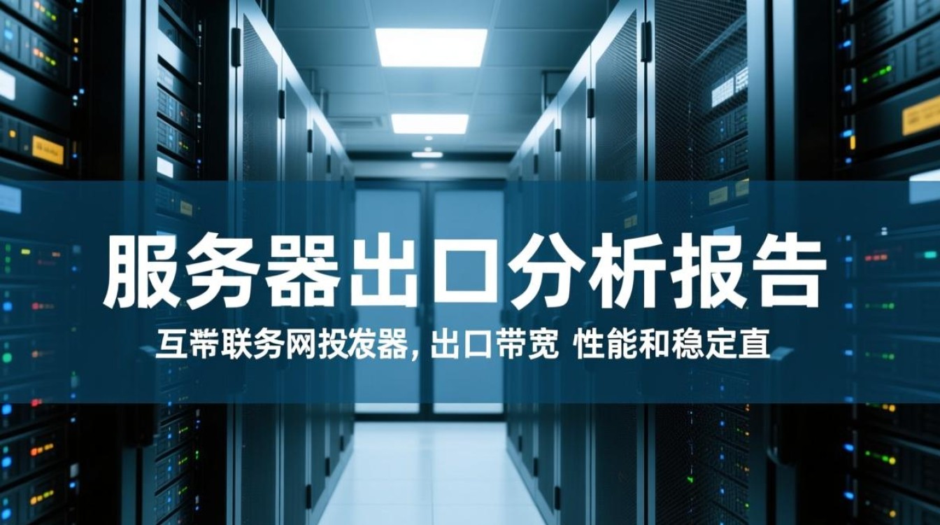 宽带服务器出口分析报告，如何优化出口带宽与提升网络性能？