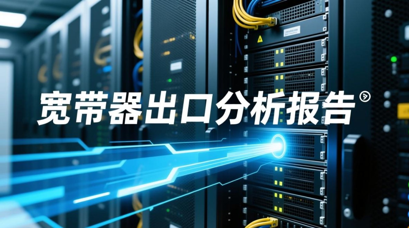 宽带服务器出口分析报告，如何优化出口带宽与提升网络性能？