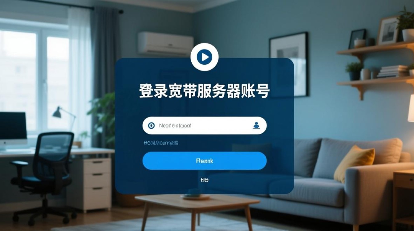 宽带服务器账号登录不了怎么办？